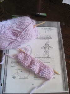 knitted doll