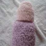 knitted doll - head on body