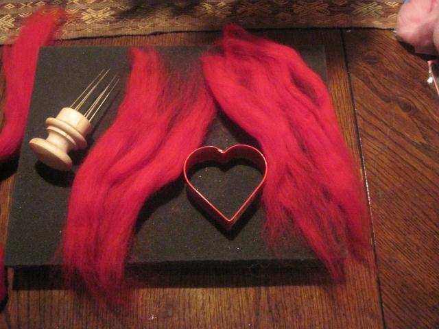 Felted Heart