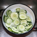 P cukes rinse and drain