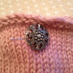 T purse sewing button