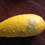 Don't you just LOVE the design on this squash!?