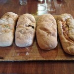 Veg bread out of oven