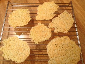 Cheese crackers done